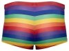 Seksowne bokserki męskie tęcza Men's Boxer Briefs Rainbow XL